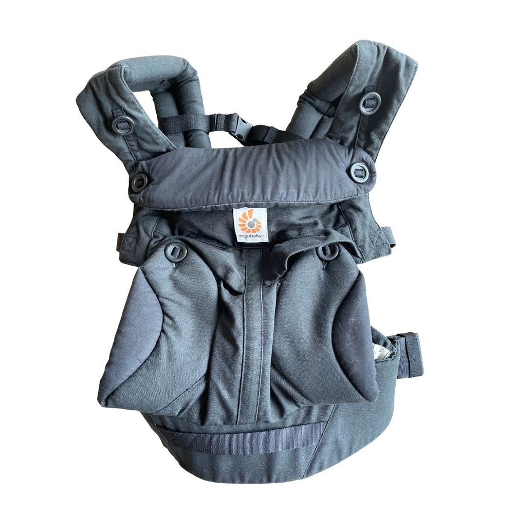 Ergobaby 360 Four Position Baby Pure Black BC360BLACK 100% Cotton